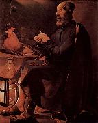Georges de La Tour Petrus painting